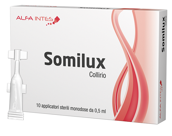 SOMILUX COLLIRIO 10 APPLICATORI STERILI MONODOSE DA 0,5 ML - farmagiri