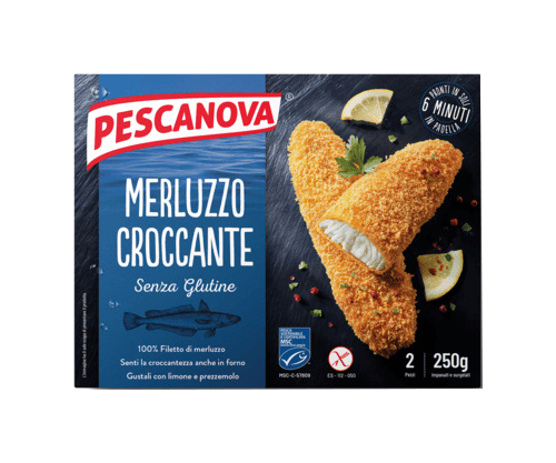 PESCANOVA MERLUZZO CROCCANTE 250 G - farmagiri