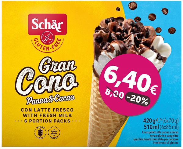 SCHAR GRAN CONO PROMO 6 PEZZI - farmagiri