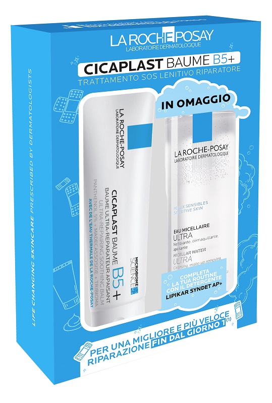 CICAPLAST BAUME B5+ 100 ML + ACQUA MICELLARE 50 ML - farmagiri
