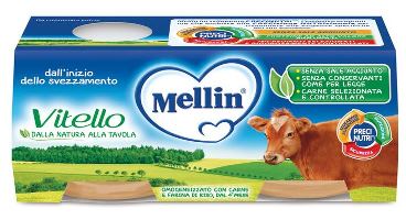 MELLIN OMOGENEIZZATO VITELLO 2 X 120 G - farmagiri