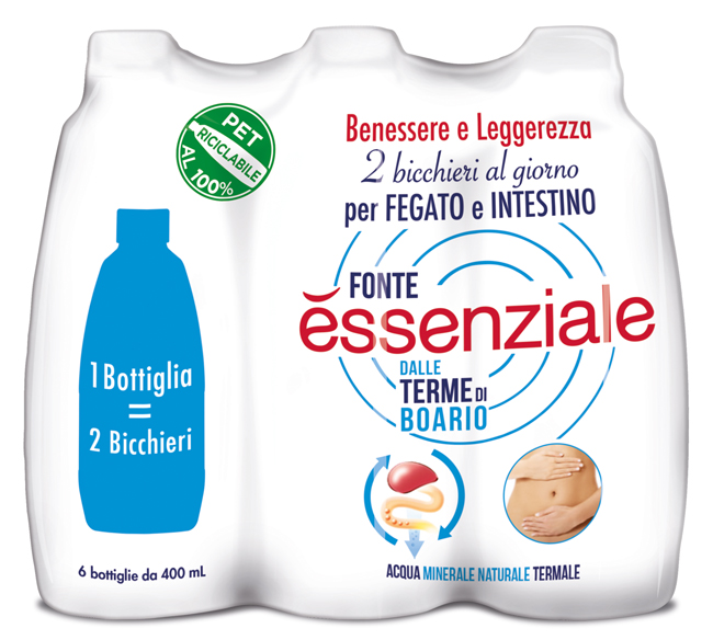 FONTE ESSENZIALE PET 6 X 400 ML - farmagiri