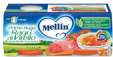MELLIN PRIMOSUGO RAGU' DI VITELLO 2 VASETTI DA 80 G - farmagiri