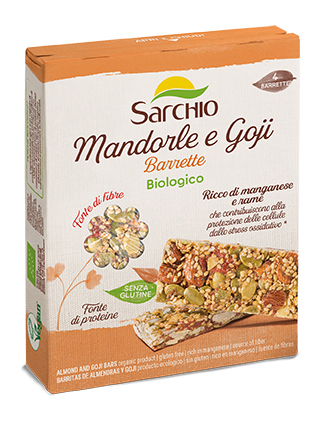 BARRETTE MANDORLE E GOJI 4X20 G - farmagiri