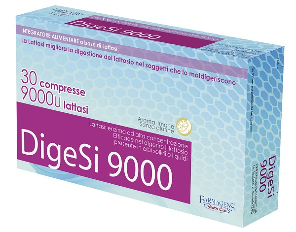 DIGESI 9000 30 COMPRESSE 9000U LATTASI - farmagiri