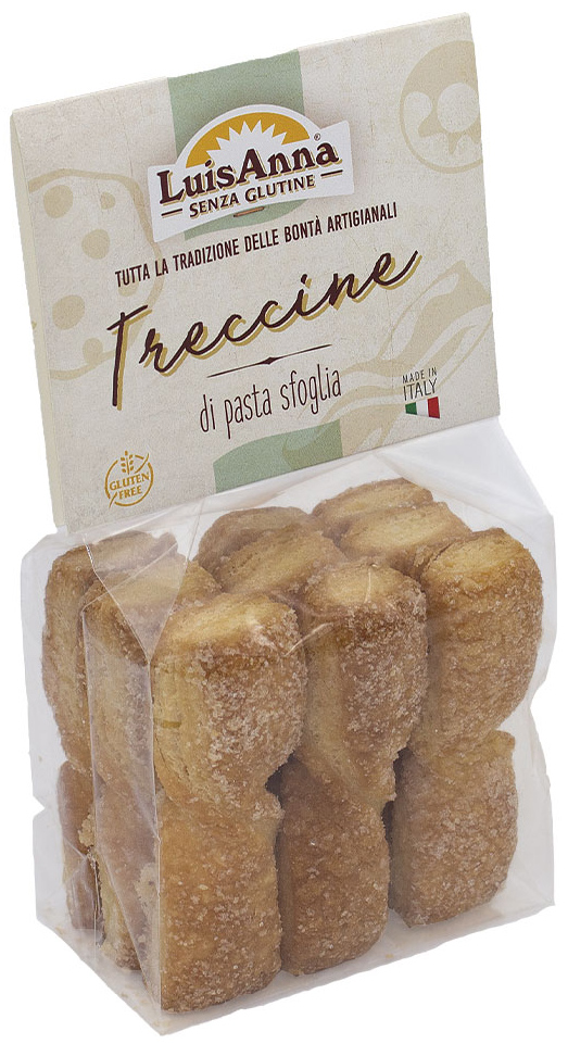 BISCOTTI SFOGLIA TRECCINE 130 G - farmagiri