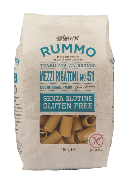 RUMMO MEZZI RIGATONI N51 DI RISO INTEGRALE E MAIS 400 G - farmagiri