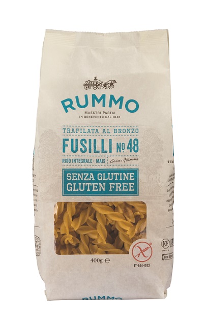 RUMMO FUSILLI N48 DI RISO INTEGRALE E MAIS 400 G - farmagiri
