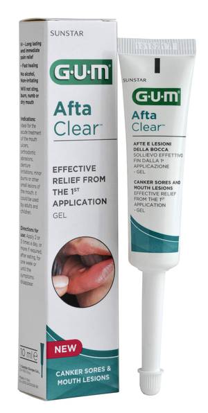 GUM AFTACLEAR GEL 10 ML - farmagiri