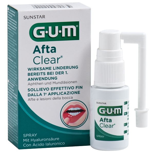 GUM AFTACLEAR SPRAY 15 ML - farmagiri