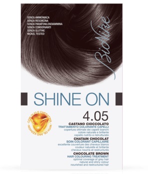 BIONIKE SHINE ON TRATTAMENTO COLORANTE CAPELLI CASTANO CIOCCOLATO 4.05 - farmagiri
