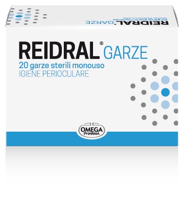 REIDRAL GARZE OCULARI 20 PEZZI - farmagiri