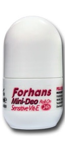 FORHANS COSMETIC ROLL-ON SENSITIVE VIT E 50 ML - farmagiri