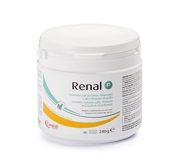 RENAL P MANGIME COMPLEMENTARE PER CANI E GATTI BARATTOLO 240 G - farmagiri