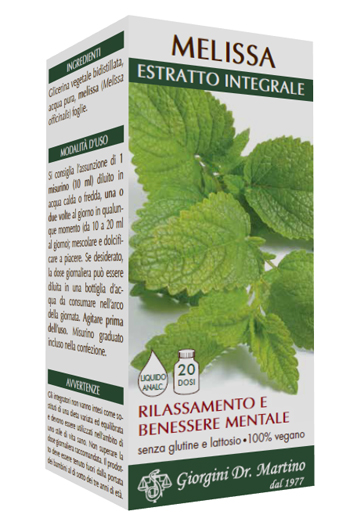 MELISSA ESTRATTO INTEGRALE 200 ML - farmagiri