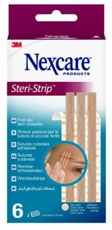 CEROTTO PER SUTURA STERI STRIP SKIN 6X75 MM 6 STRISCE - farmagiri