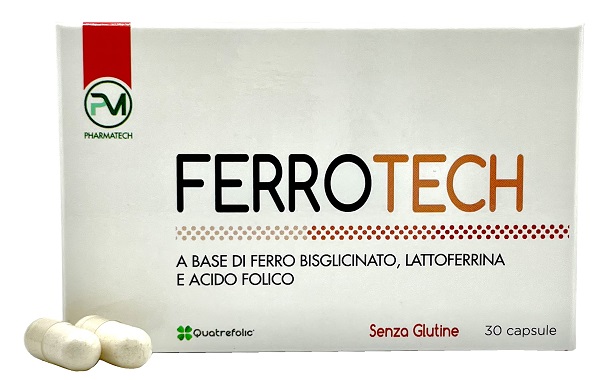 FERROTECH 30 CAPSULE DA 550MG - farmagiri