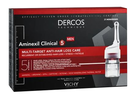 DERCOS AMINEXIL FIALE 42 UOMO 6 ML - farmagiri