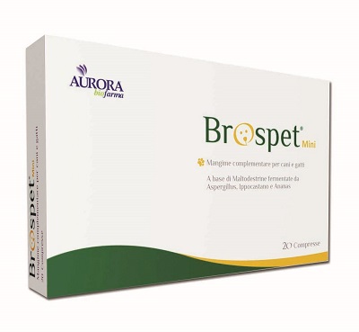 BROSPET MINI 20 COMPRESSE - farmagiri