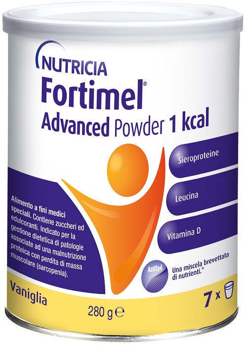 NUTRICIA FORTIMEL ADVANCED POWDER 1 KCAL VANIGLIA 280 G - farmagiri