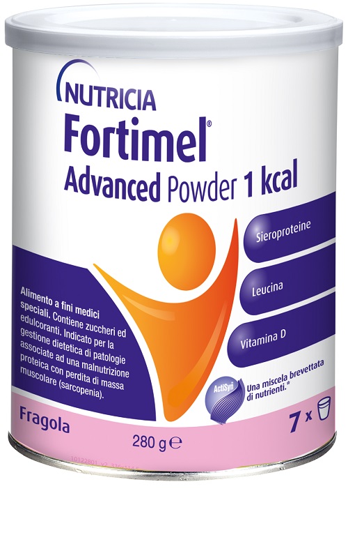 NUTRICIA FORTIMEL ADVANCED POWDER 1 KCAL FRAGOLA 280 G - farmagiri
