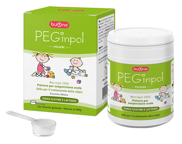 PEGINPOL MACROGOL 3350 SOSPENSIONE ORALE 100 G - farmagiri
