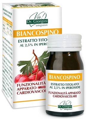 BIANCOSPINO ESTRATTO TITOLATO 60 PASTIGLIE - farmagiri