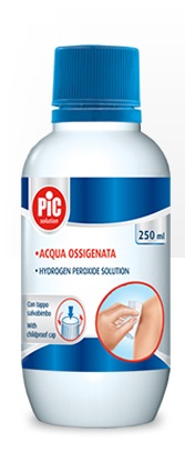 PIC SOLUTION ACQUA OSSIGENATA 10 VOLUMI PEROSSIDO DI IDROGENO 3% 250 ML - farmagiri