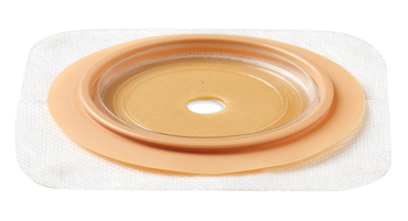 PLACCA NATURA+ PIANA RITAGLIABILE IN IDROCOLLOIDE STOMAHESIVE E CEROTTO POROSO FLANGIA 45 MM 5 PEZZI - farmagiri