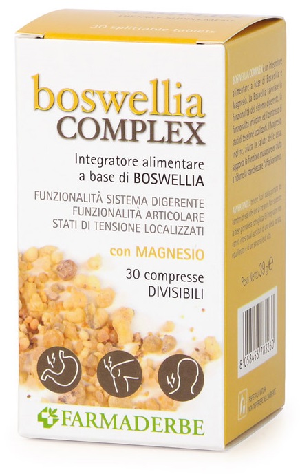 BOSWELLIA COMPLEX 30 COMPRESSE - farmagiri