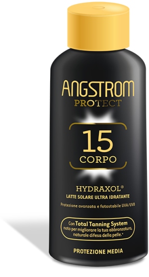 ANGSTROM PROTECT HYDRAXOL LATTE SOLARE PROTEZIONE 15 200 ML - farmagiri