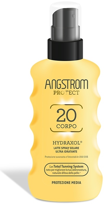 ANGSTROM PROTECT HYDRAXOL LATTE SPRAY SOLARE PROTEZIONE 20 175 ML - farmagiri