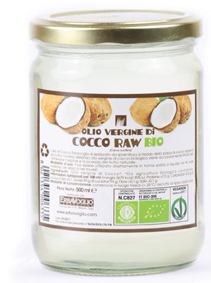 OLIO DI COCCO BIO 500 ML - farmagiri
