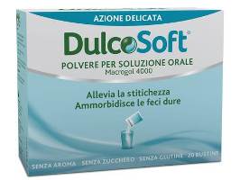 DULCOSOFT POLVERE PER SOLUZIONE ORALE 20 BUSTINE - farmagiri