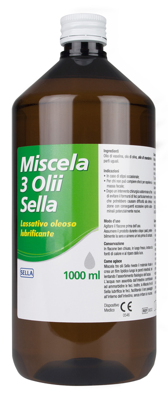 MISCELA 3 OLII LASSATIVO 1 LITRO MD - farmagiri