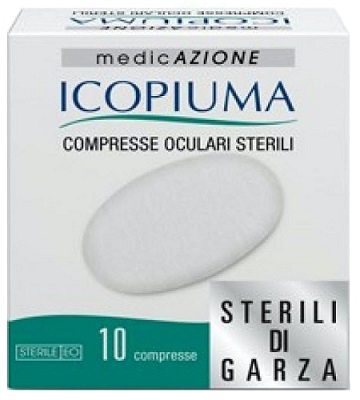COMPRESSE OCULARI ADESIVE STERILI 10 PEZZI - farmagiri