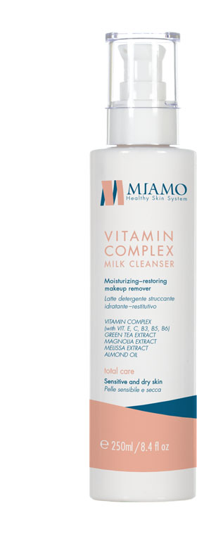 MIAMO TOTAL CARE VITAMIN COMPLEX MILK CLEANSER 250 ML - farmagiri