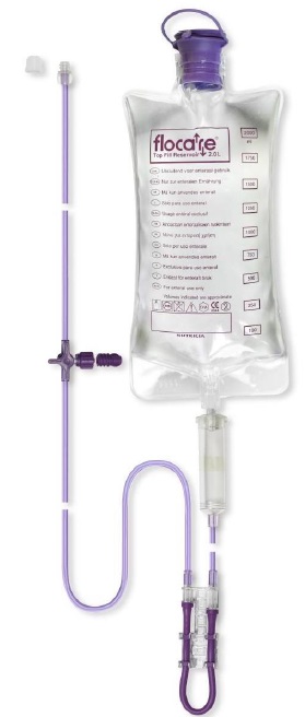 FLOCARE SACCA CON DEFLUSSORE DA 2 LITRI PER NUTRIPOMPA INFINITY - farmagiri