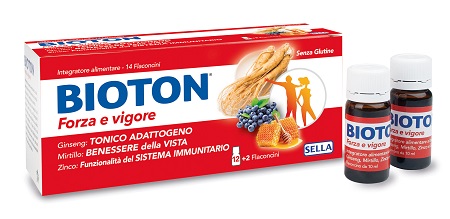 BIOTON GINSENG FORZA VIG 14 FLACONCINI - farmagiri