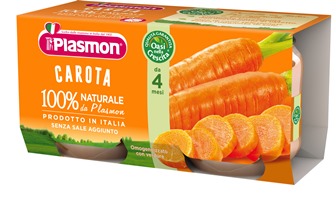 PLASMON OMOGENEIZZATO CAROTA 2 X 80 G - farmagiri