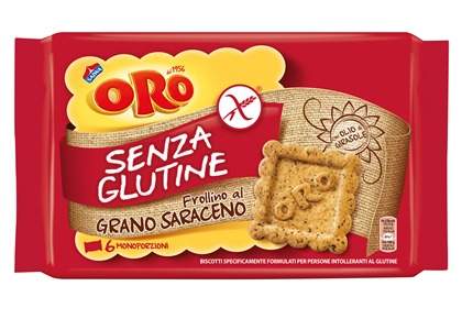 ORO SAIWA SENZA GLUTINE GRANO SARACENO 6 X 40 G - farmagiri