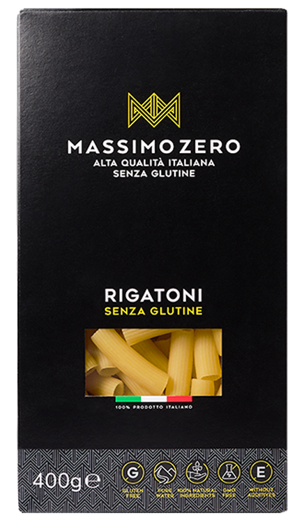 MASSIMO ZERO RIGATONI 400 G - farmagiri