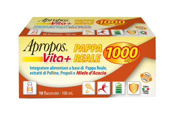 APROPOS VITA+ PAPPA REALE 1000MG 10 FLACONCINI DA 10 ML - farmagiri