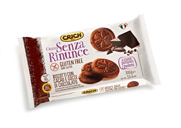 GUSTO SENZA RINUNCE BISCOTTI CACAO E GOCCE DI CIOCCOLATO 300 G - farmagiri