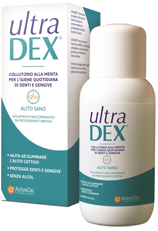 ULTRADEX COLLUTORIO ALITO SANO 250 ML SENZA ALCOOL - farmagiri