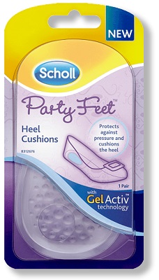 PLANTARE ORTOPEDICO SCHOLL PARTY FEET GEL ACTIVE TALLONE - farmagiri