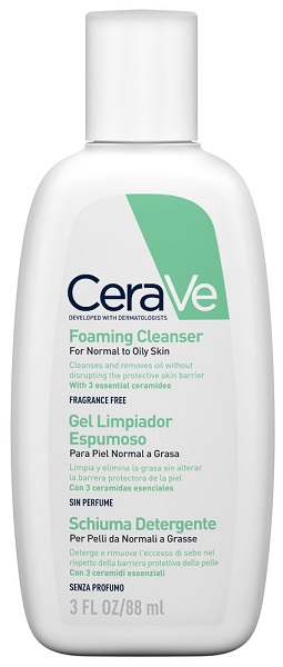 CERAVE SCHIUMA DETERGENTE VISO 88 ML - farmagiri