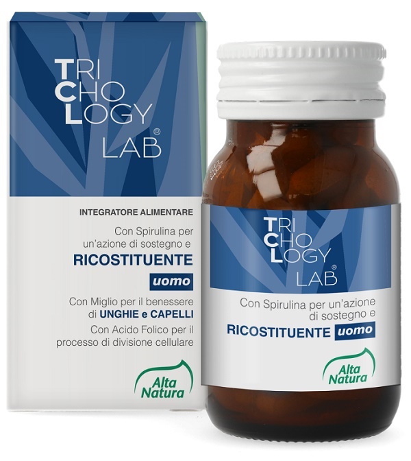 TRICHOLOGY LAB 50 COMPRESSE UOMO ANTICADUTA - farmagiri