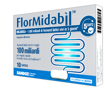 FLORMIDABIL RICARICA 10 CAPSULE - farmagiri