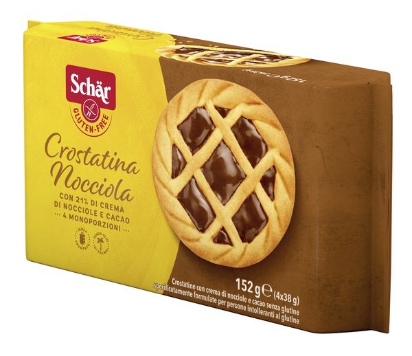 SCHAR CROSTATINA NOCCIOLA 4 MONOPORZIONI DA 38 G - farmagiri